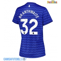Camisa de time de futebol Everton Jarrad Branthwaite #32 Replicas 1º Equipamento Feminina 2025-26 Manga Curta